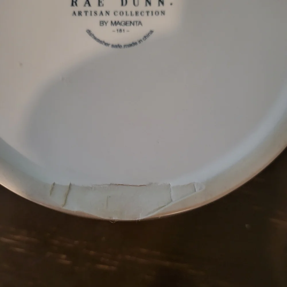 Rae Dunn GULP Pet Bowl Red Interior | Artisan Collection
